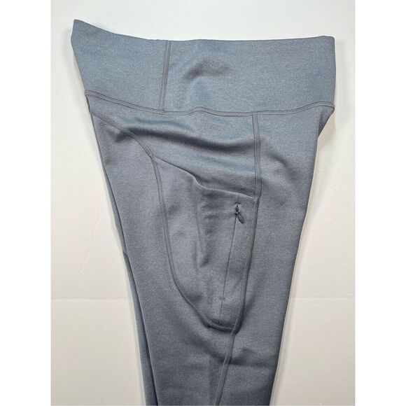 Athleta Salutation Stash Pocket II 7/8 Tight Horizon Grey Powervita Size Medium - Picture 5 of 11